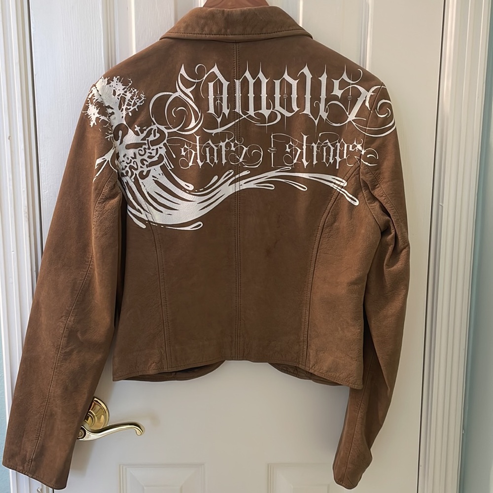 Oxygen Required Leather Jacket